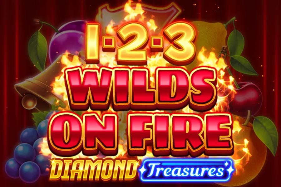 Spielen 1-2-3 Wilds on Fire Diamond Treasures