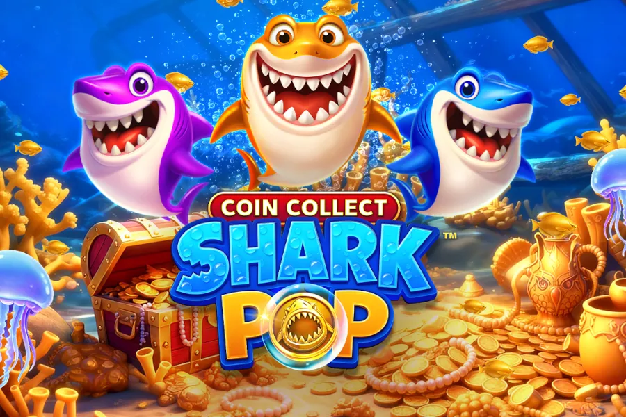 Spielen Coin Collect: Shark Pop